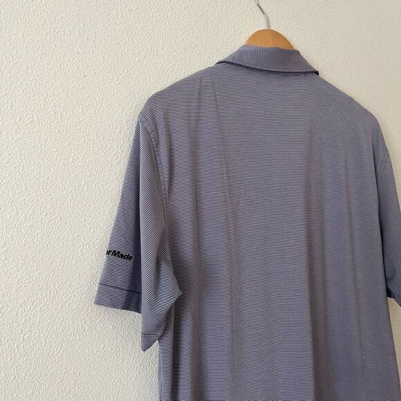 TAYLORMADE | PETER MILLAR Clef Performance Jersey Polo Men size Large - Picture 7 of 7